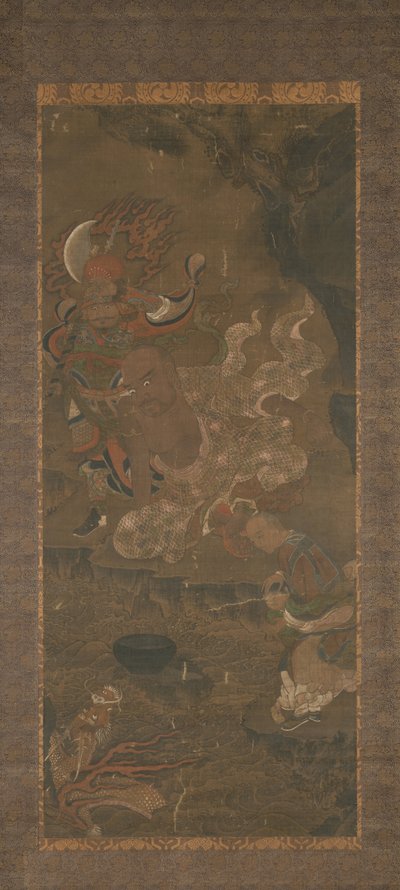Arhat Taming the Dragon by Unbekannt Unbekannt